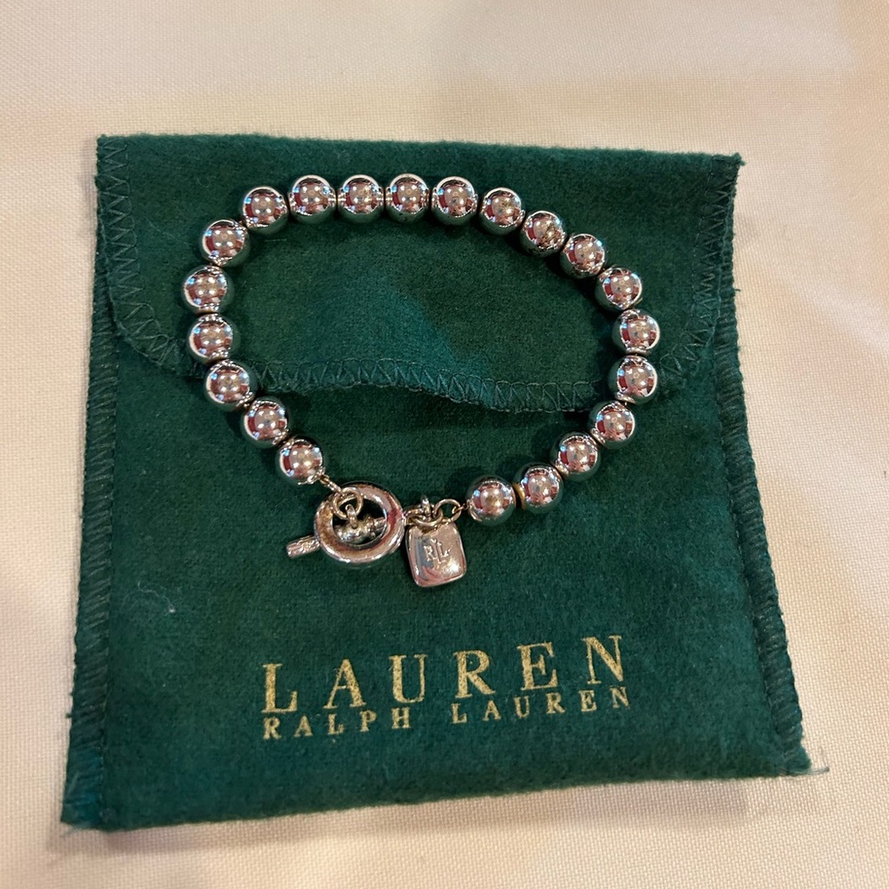 Ralph Lauren toggle bracelet, $25